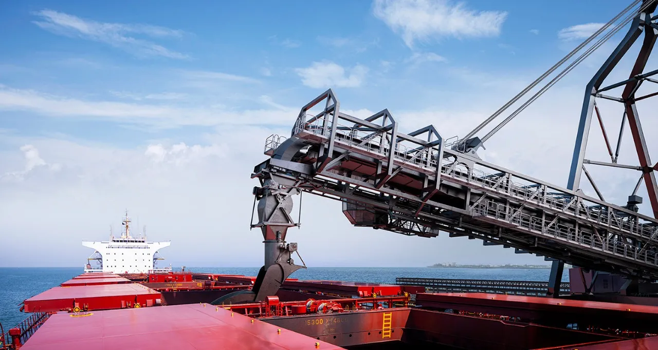 Cargo operations — illustrative maritime photography